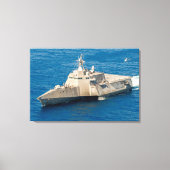 LITOTAAL COMBAT SHIP - LCS-4 24x36 Canvas Afdruk (Voorkant)