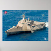 LITOTAAL COMBAT SHIP - LCS-4 POSTER (Voorkant)