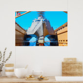 LITOTAAL COMBAT SHIP - LCS-8 POSTER (Keuken)