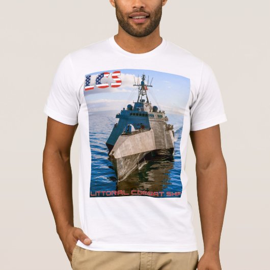 LITOTAAL COMBAT SHIP - LCS T-SHIRT (Voorkant)
