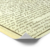 Litouwen, Belarus Poster (Hoek)