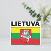 Litouwen Briefkaart (Staand voorkant)