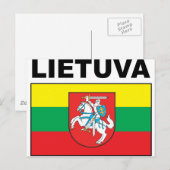 Litouwen Briefkaart (Voorkant / Achterkant)