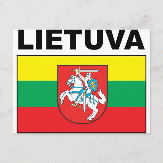 Litouwen Briefkaart (Voorkant)