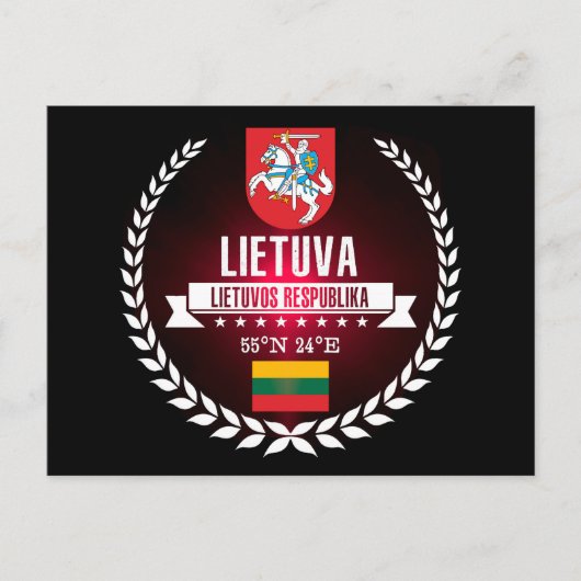 Litouwen Briefkaart (Voorkant)