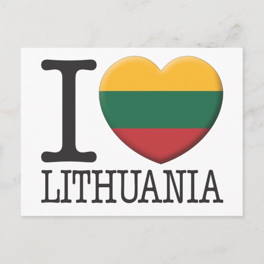 Litouwen Briefkaart (Voorkant)