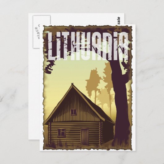 Litouwen Briefkaart (Voorkant / Achterkant)