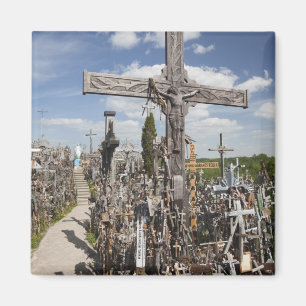 Litouwen, Centraal-Litouwen, Siauliai, Heuvel 5 Magneet