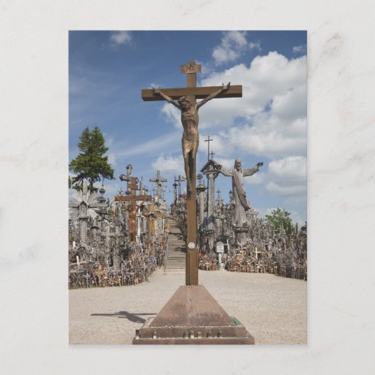 Litouwen, Centraal-Litouwen, Siauliai, Hill 4 Briefkaart (Voorkant)