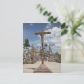 Litouwen, Centraal-Litouwen, Siauliai, Hill 4 Briefkaart (Staand voorkant)