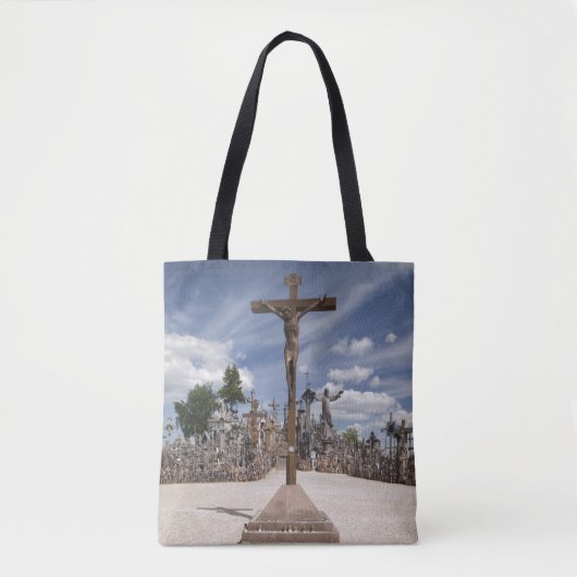 Litouwen, Centraal-Litouwen, Siauliai, Hill 6 Tote Bag (Voorkant)