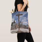 Litouwen, Centraal-Litouwen, Siauliai, Hill 6 Tote Bag (Dichtbij)