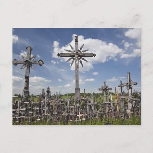 Litouwen, Centraal-Litouwen, Siauliai, Hill 7 Briefkaart (Voorkant)