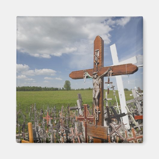 Litouwen, Centraal-Litouwen, Siauliai, Hill Magneet (Voorkant)