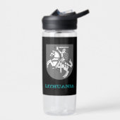 Litouwen Fitness en Litouwse wapenmantel / vlag Waterfles (Links)