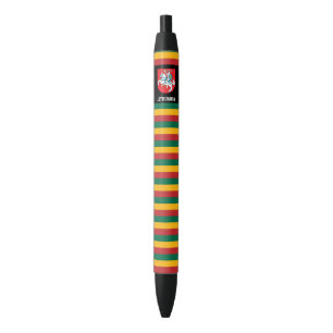 Litouwen Flag Cute Patriotic Zwarte Inkt Pen