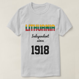 Litouwen Flag Independence Celebration T-shirt