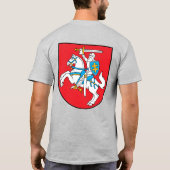 Litouwen Flag Independence Celebration T-shirt (Achterkant)