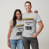 Litouwen Flag Independence Celebration T-shirt (Unisex)