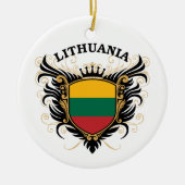 Litouwen Keramisch Ornament (Voorkant)