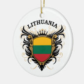 Litouwen Keramisch Ornament (Links)