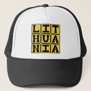 Litouwen, land in Noord-Europa Trucker Pet
