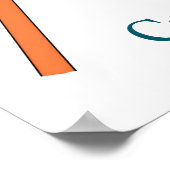 Litouwen Land Vlag Thunder_Cove Poster (Hoek)