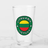 Litouwen Lietuva Glas (Voorkant)