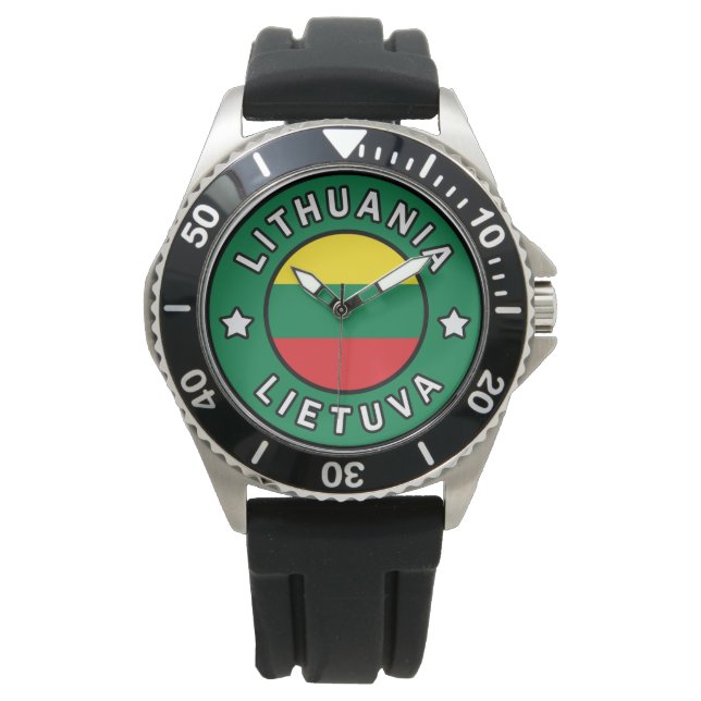 Litouwen Lietuva Horloge (Voorkant)