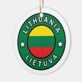 Litouwen Lietuva Keramisch Ornament (Links)