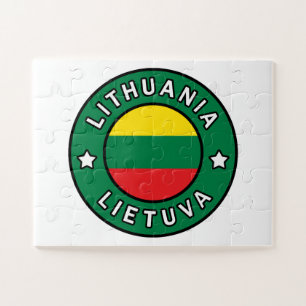 Litouwen Lietuva Legpuzzel