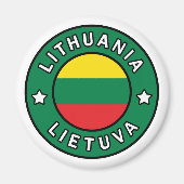 Litouwen Lietuva Magneet (Voorkant)