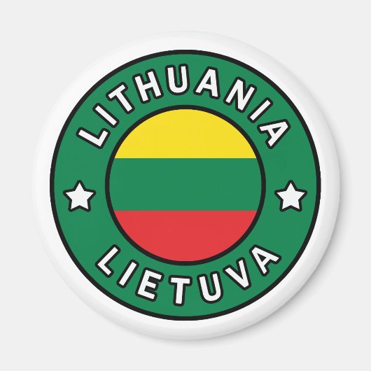 Litouwen Lietuva Magneet (Voorkant)