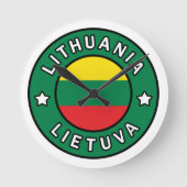 Litouwen Lietuva Ronde Klok (Voorkant)