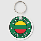 Litouwen Lietuva Sleutelhanger (Voorkant)