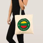 Litouwen Lietuva Tote Bag (Voorkant (product))