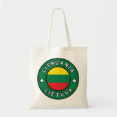 Litouwen Lietuva Tote Bag (Voorkant)