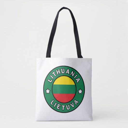 Litouwen Lietuva Tote Bag (Voorkant)