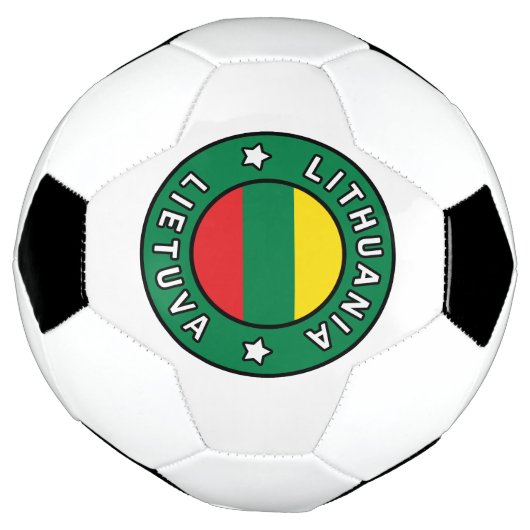 Litouwen Lietuva Voetbal (Gedraaid)