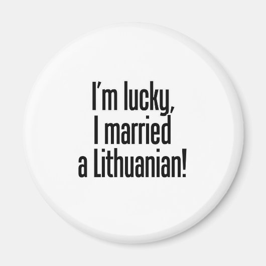 litouwen magneet (Voorkant)
