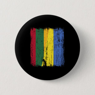 Litouwen Oekraine Half Vlag Litouwse Oekraïense H Ronde Button 5,7 Cm