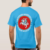 Litouwen (rd) t-shirt (Achterkant)