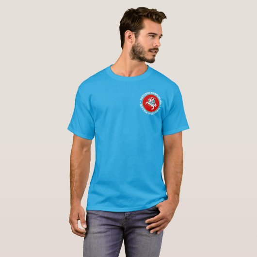 Litouwen (rd) t-shirt (Voorkant volledig)