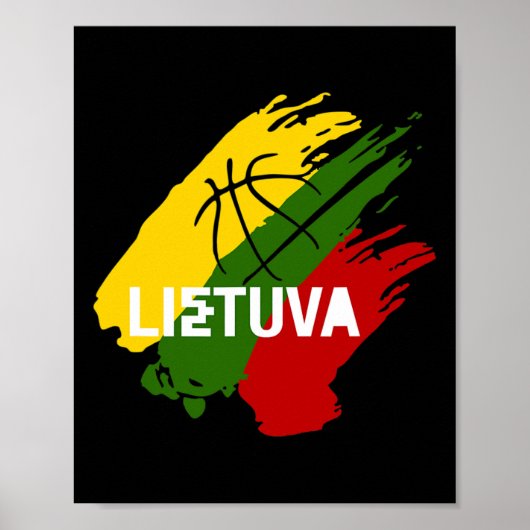 Litouwen Sketch - Litouwen Heeft Game Poster (Voorkant)