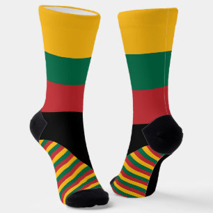 Litouwen Sokken, Litouwse vlag kleuren / sport Sokken