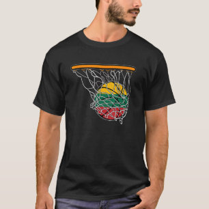 Litouwen Sport Basketbal Bal Trotse vlag T-shirt
