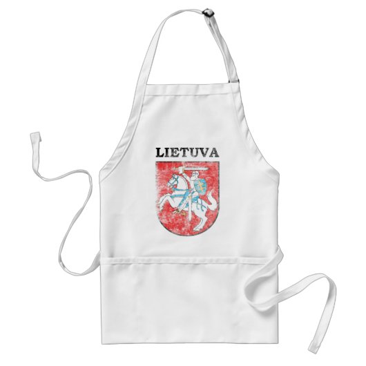  Litouwen Standaard Schort (Voorkant)