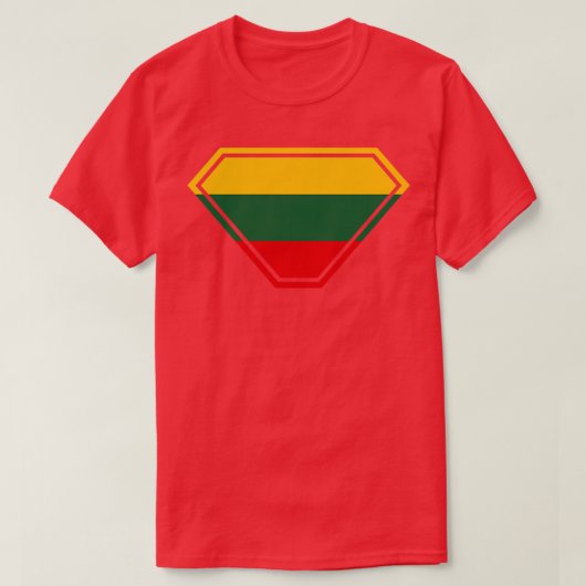 Litouwen SuperEmpowered Shield T-shirt (Design voorkant)
