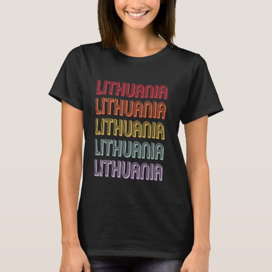 Litouwen T-shirt (Voorkant)