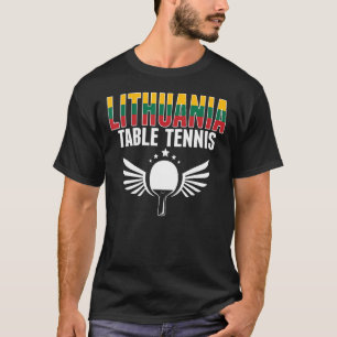Litouwen Tennis Litouwse pingpong Supp T-shirt